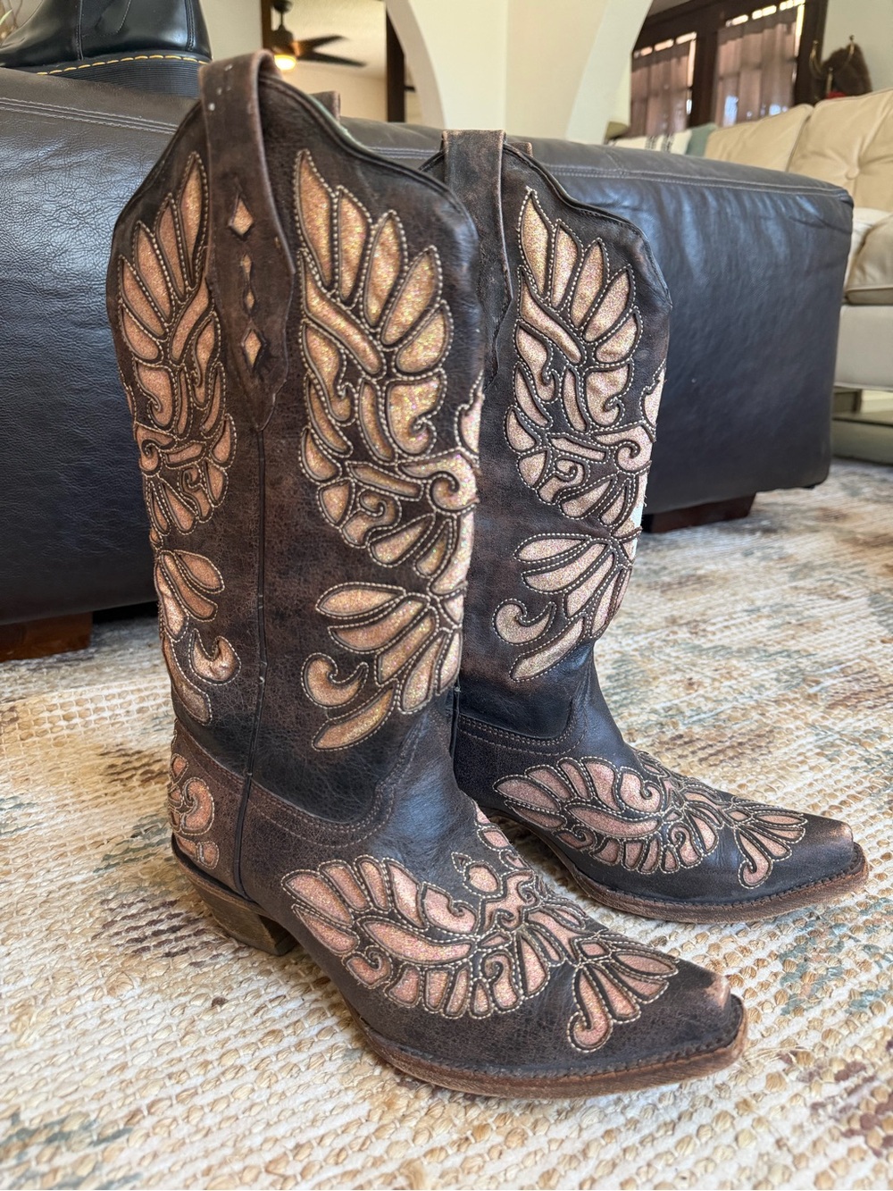Women’s Brown Corral Leather Boots